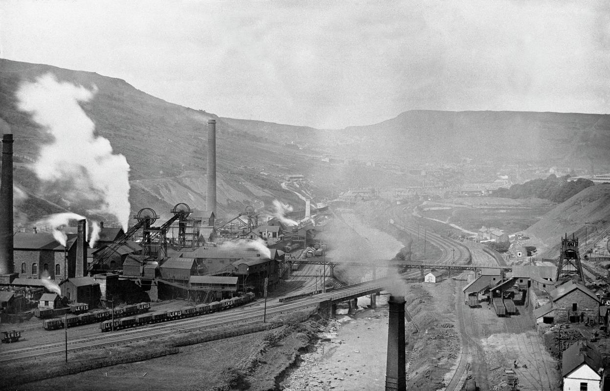 Lewis Merthyr Colliery Looking West