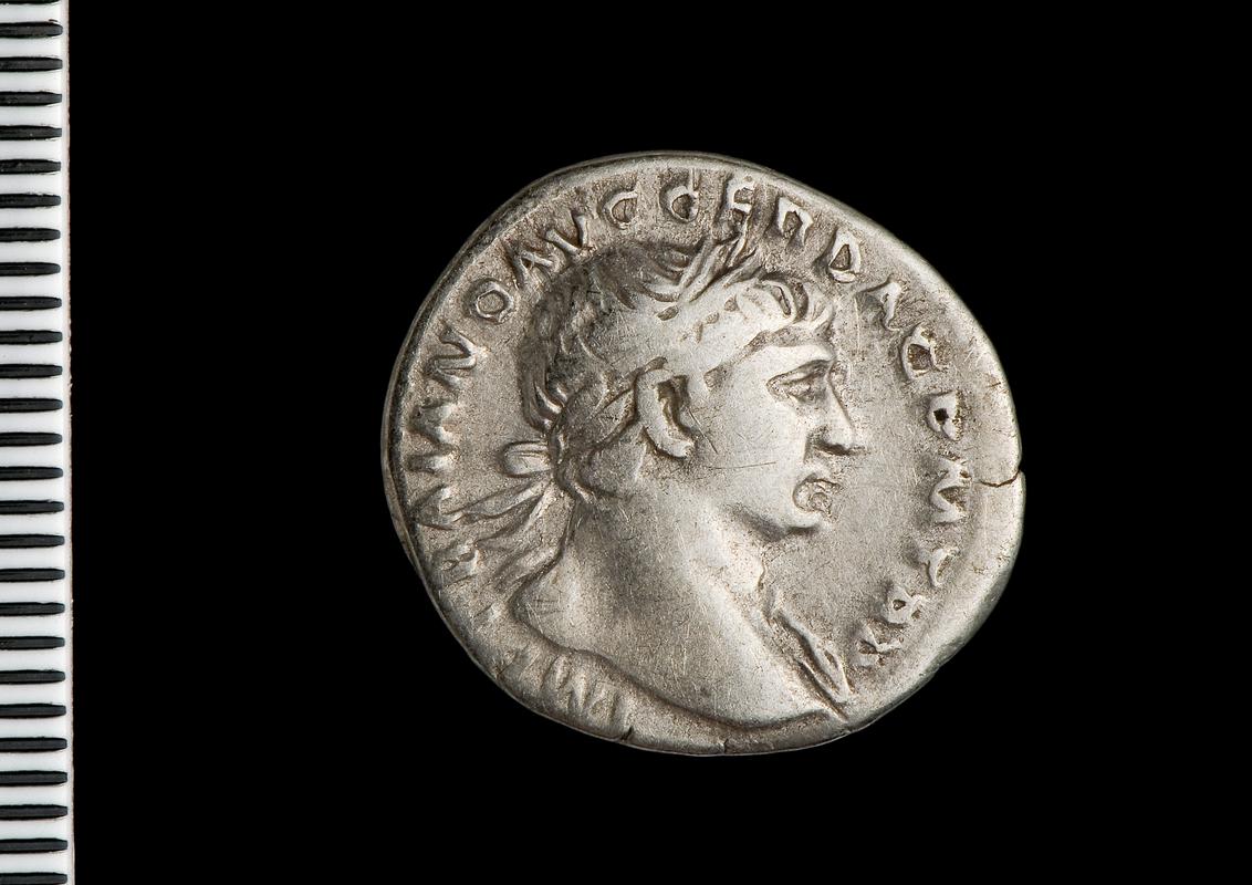 silver denarius (obv.)