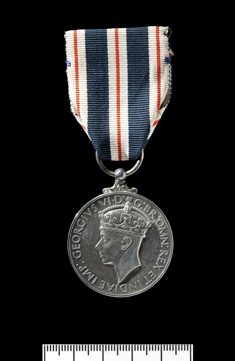 King's Police Medal, Benjamin Aylott (obv.)