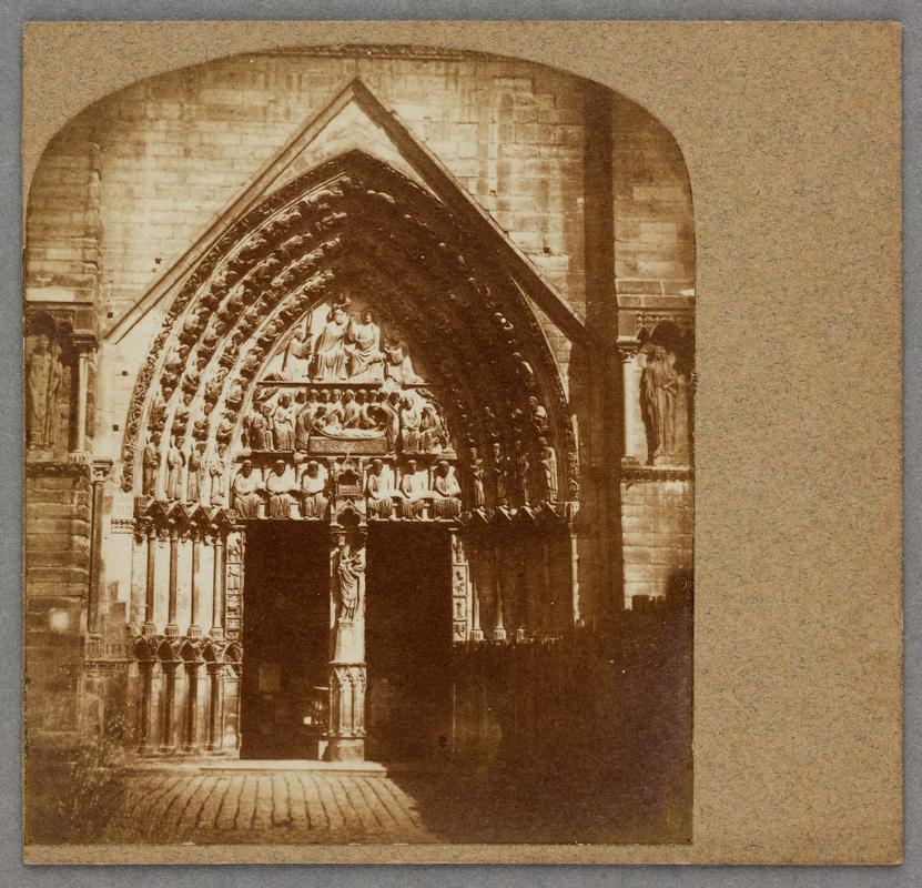 Church door, photograph
