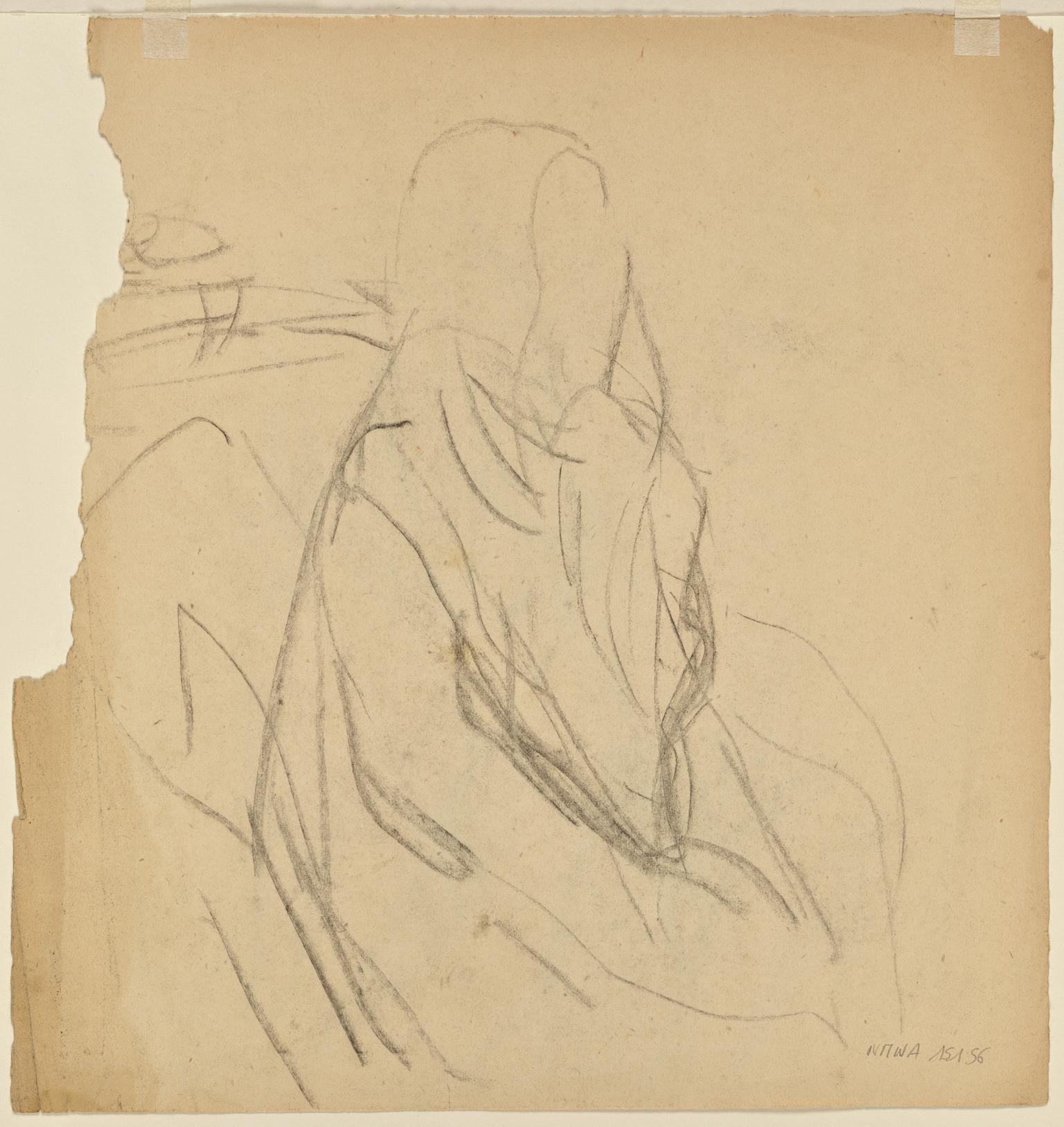 Study of a seated girl