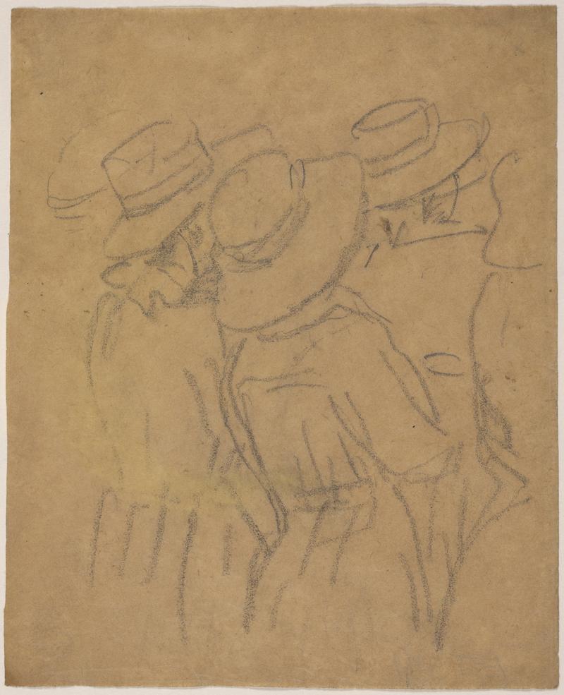 Schoolgirls in church