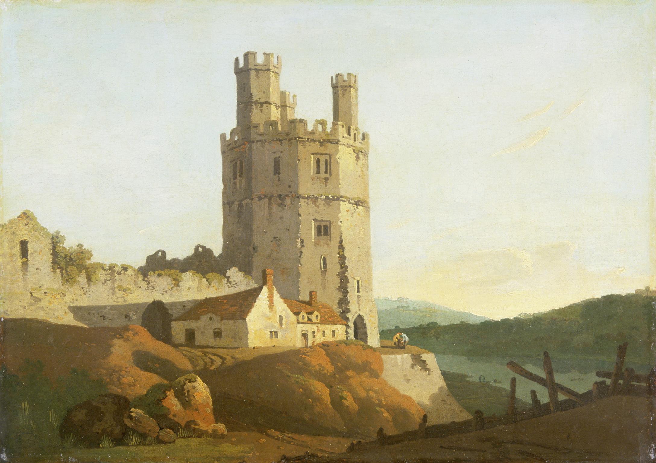 Caernarvon castle, the eagle tower