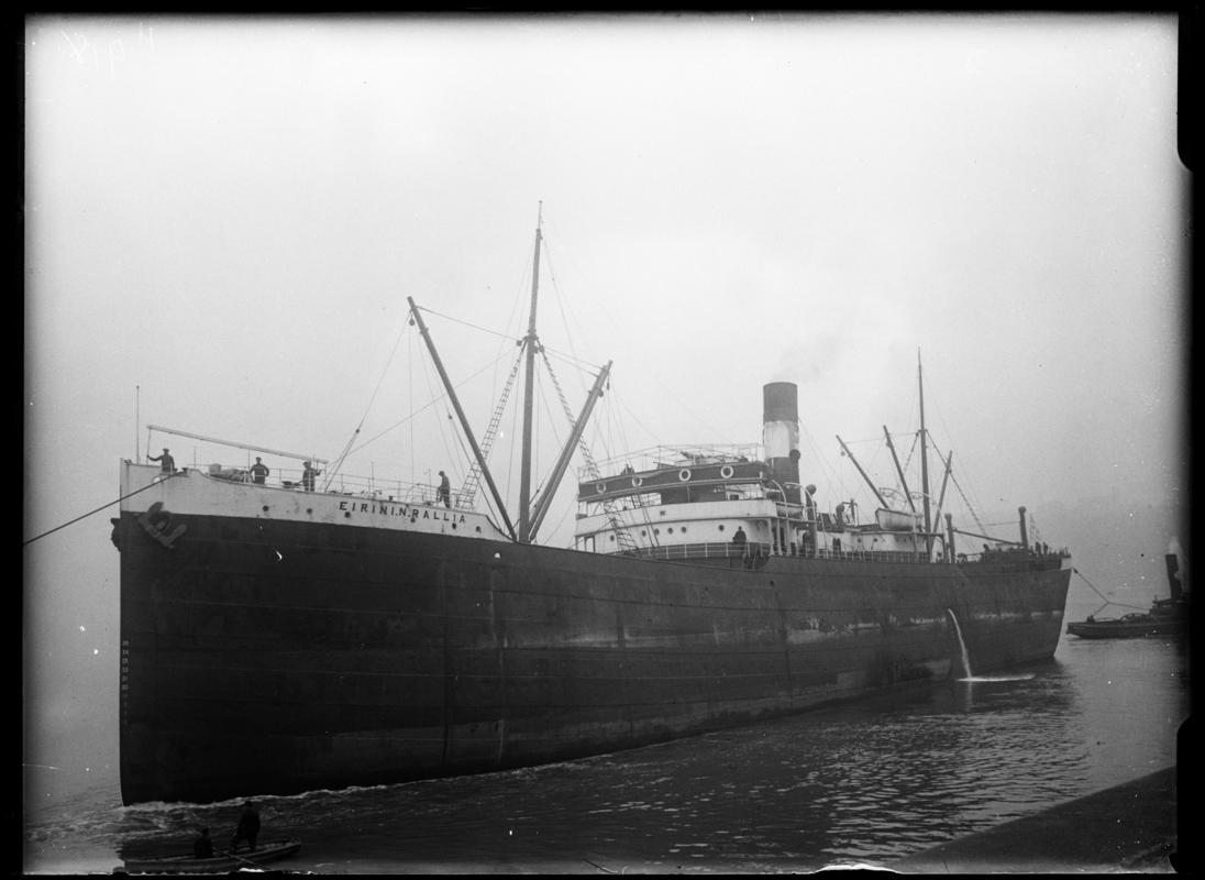 S.S. EIRINI N. RALLIA, glass negative