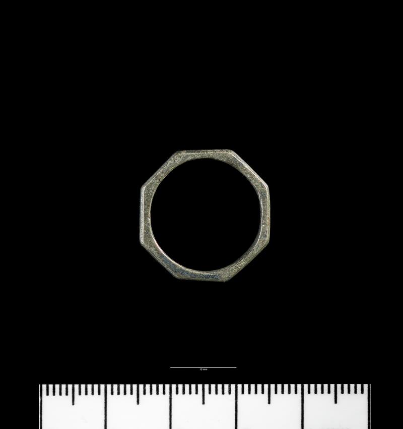 Roman silver finger ring