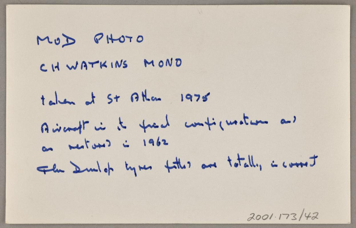 Watkins monoplane Robin Gôch, photograph