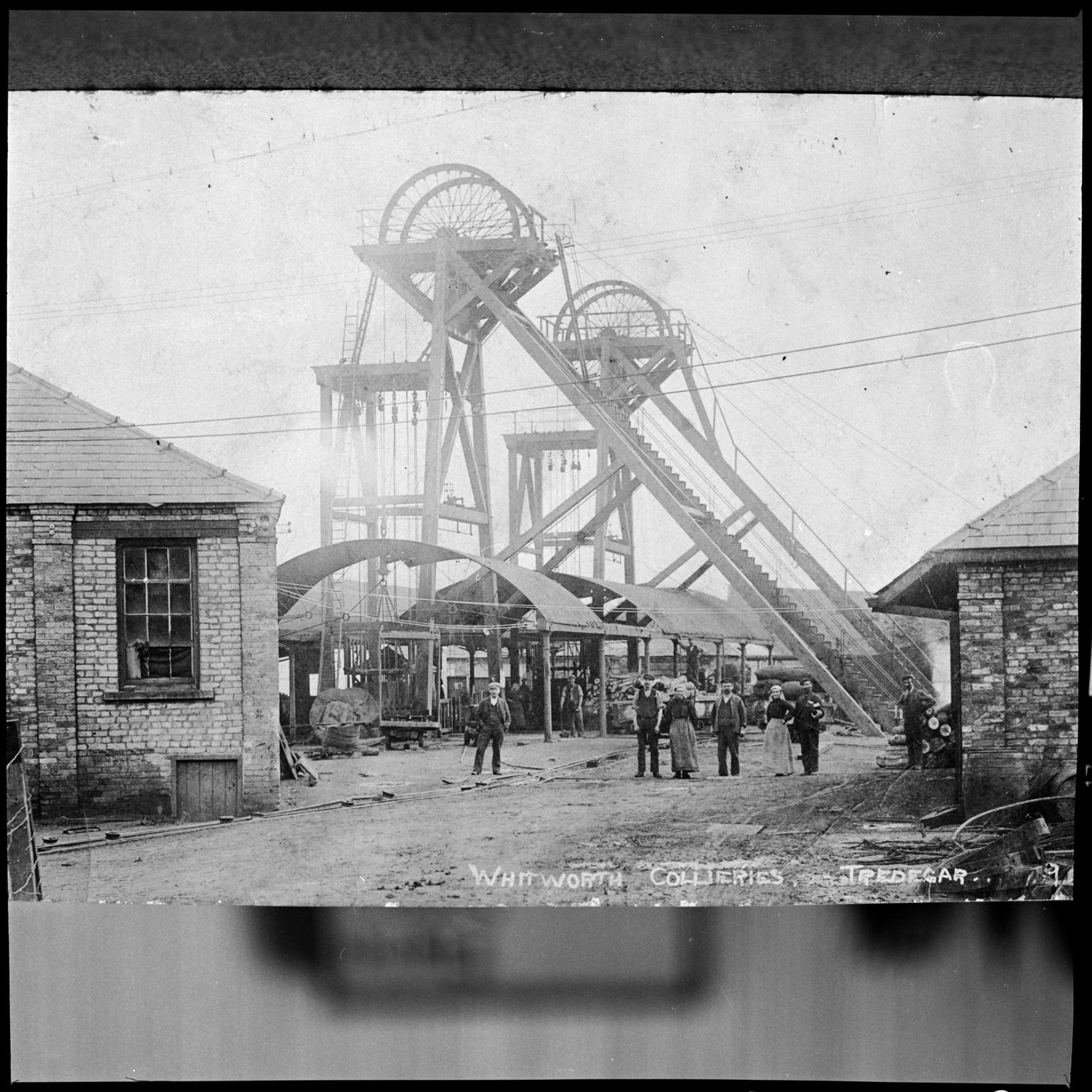 Whitworth Colliery, film negative