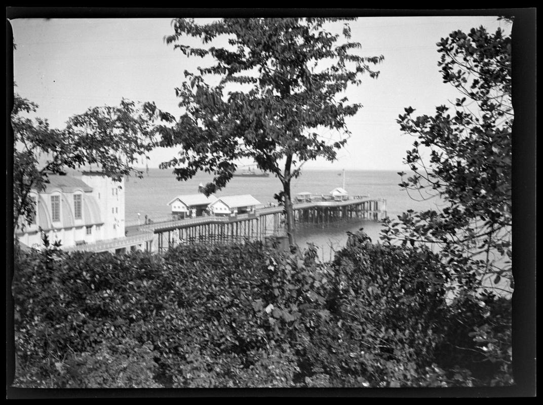 Penarth Pier, negative