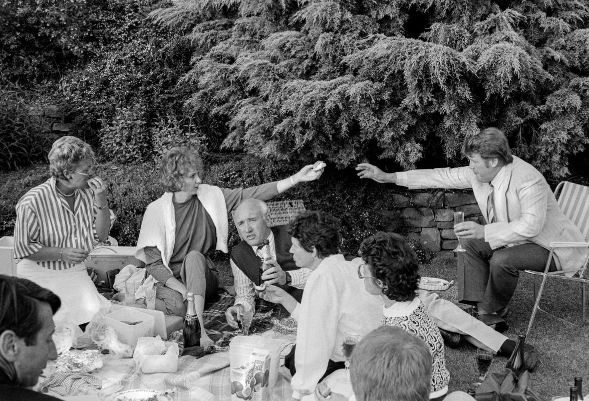 GB. WALES. Abergavenny. Midsummer music in the Garden. Organised by Charles & Joan Price. 1986