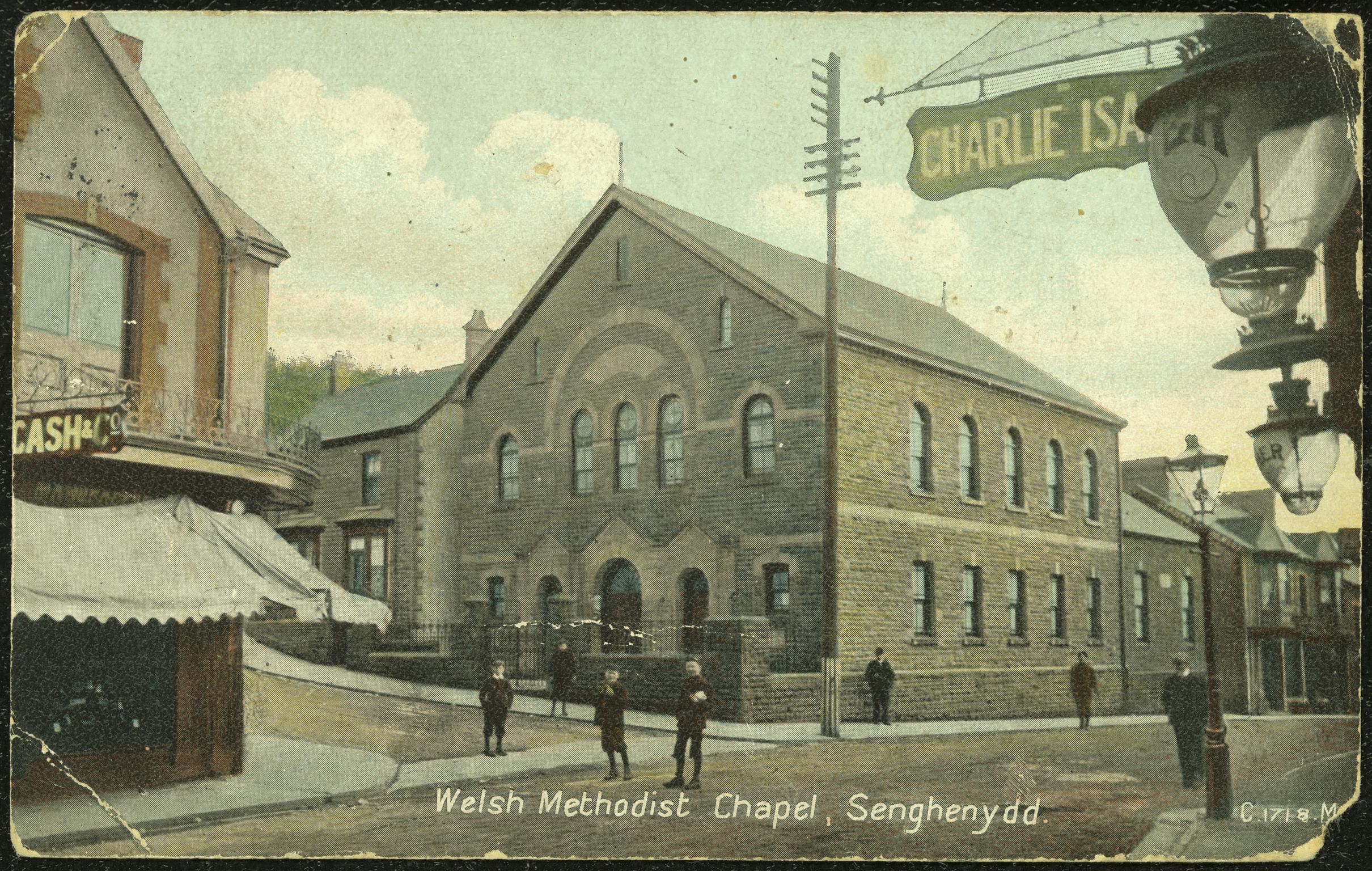 Welsh Methodist Chapel, Senghenydd (postcard)