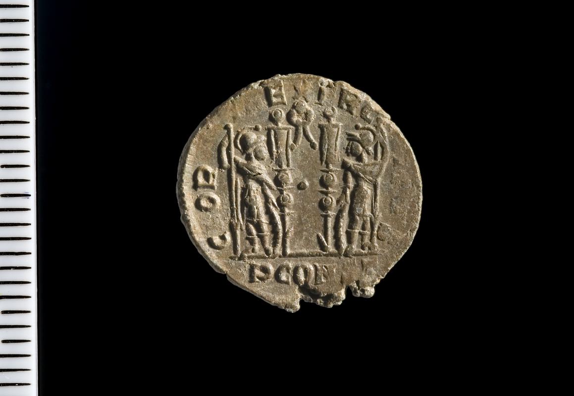 Caerwent forum basilica coins