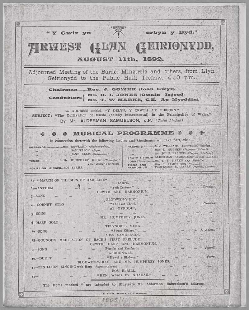 Programme