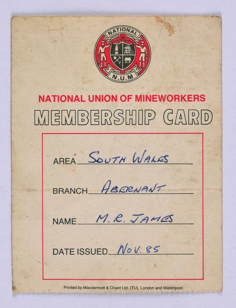 Membership card