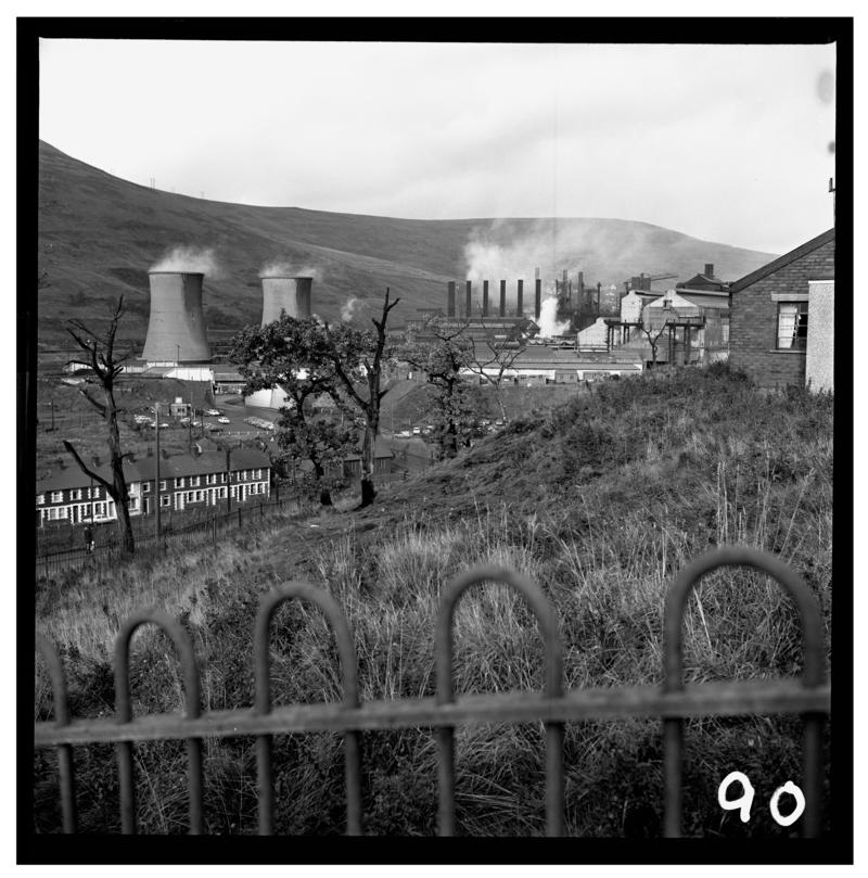 Ebbw Vale Steelworks, film negative