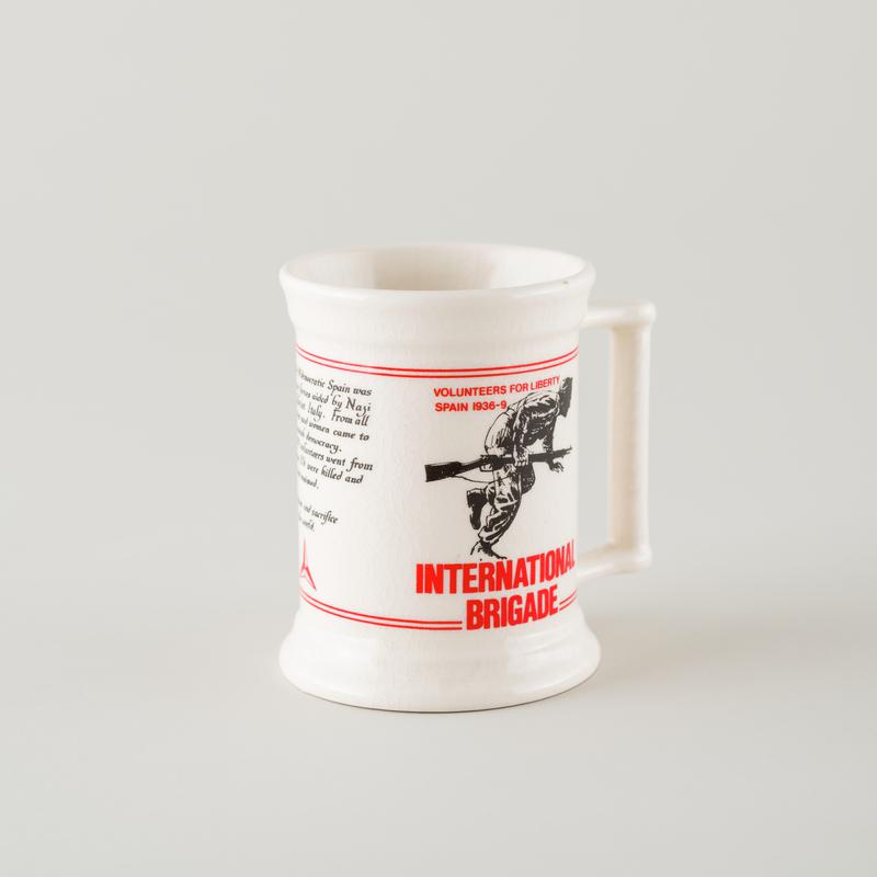 International Brigade 50th anniversary comm mug