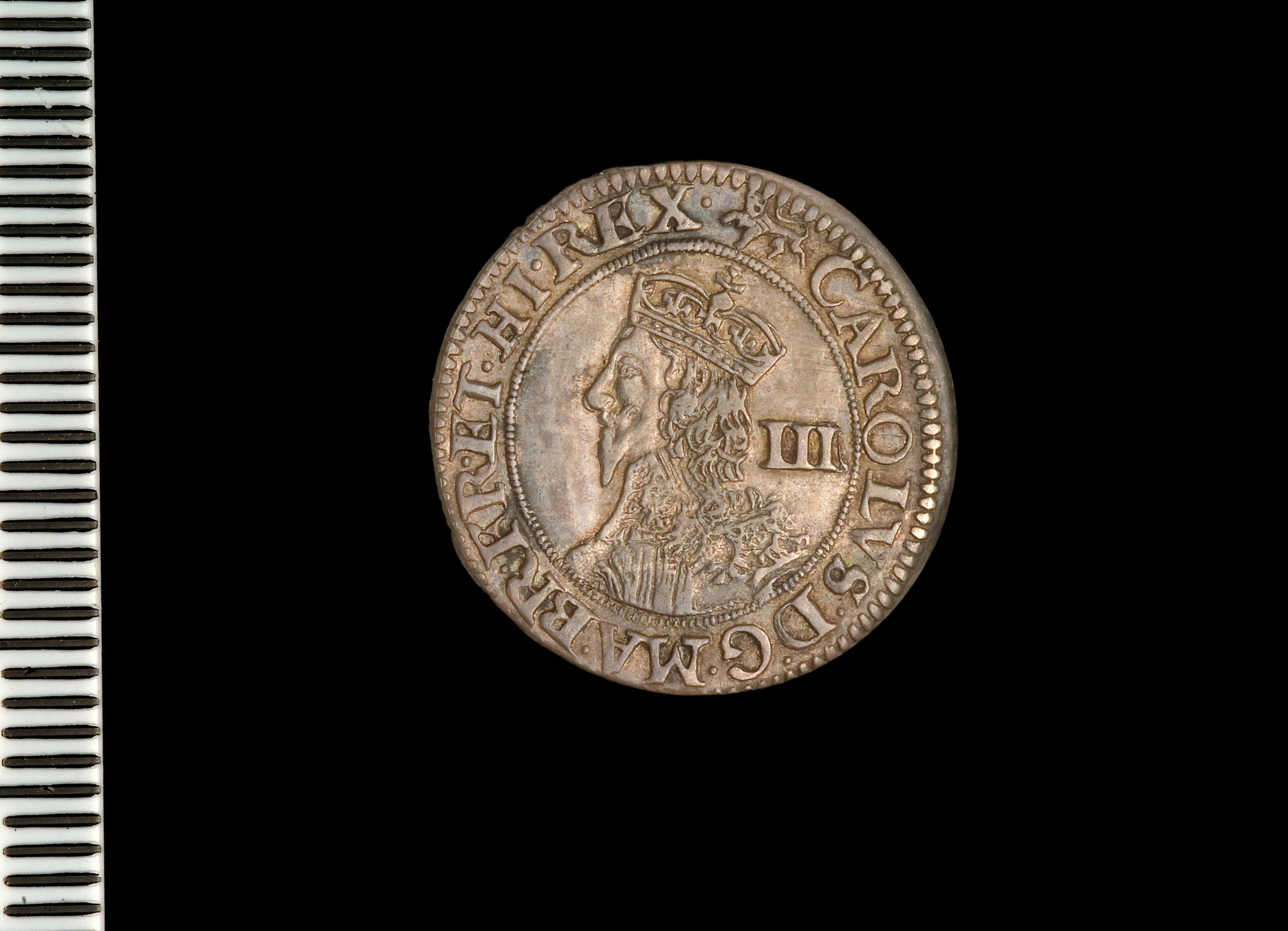 Charles I threepence