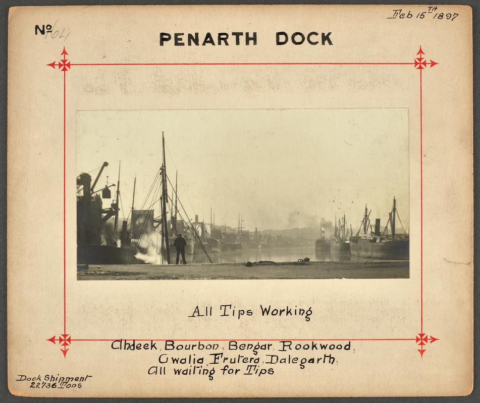 Penarth Dock, photograph