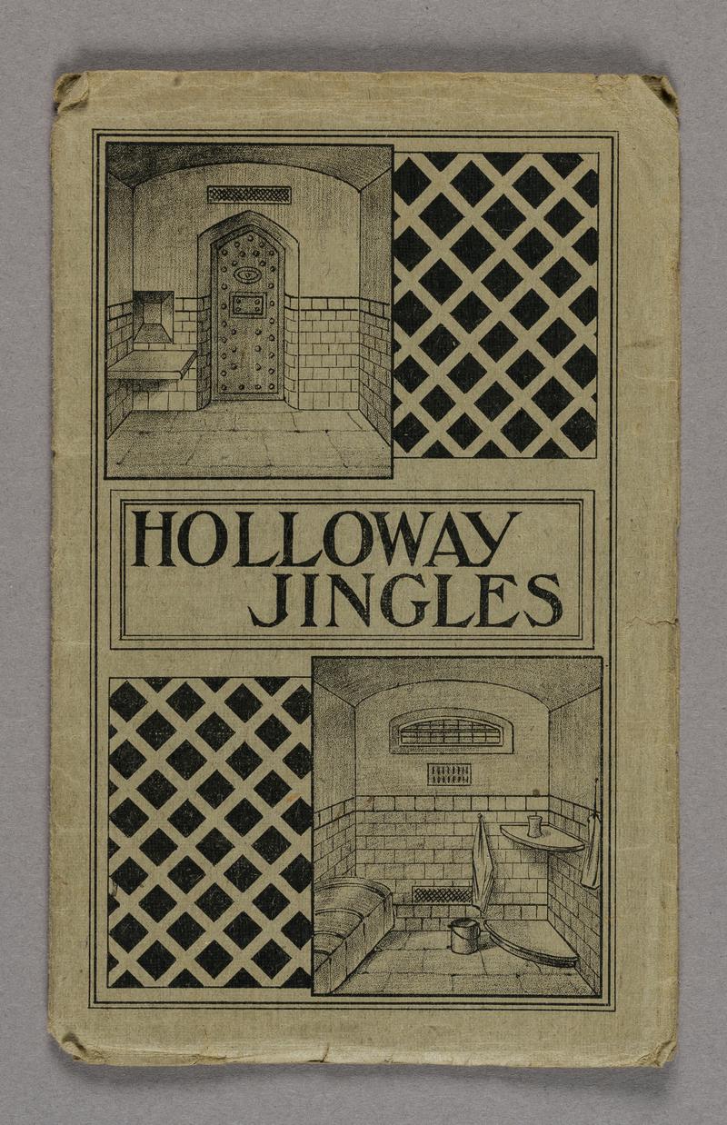 Booklet "HOLLOWAY JINGLES".  Collection of poems written by suffragettes in Holloway Prison, March/April 1912