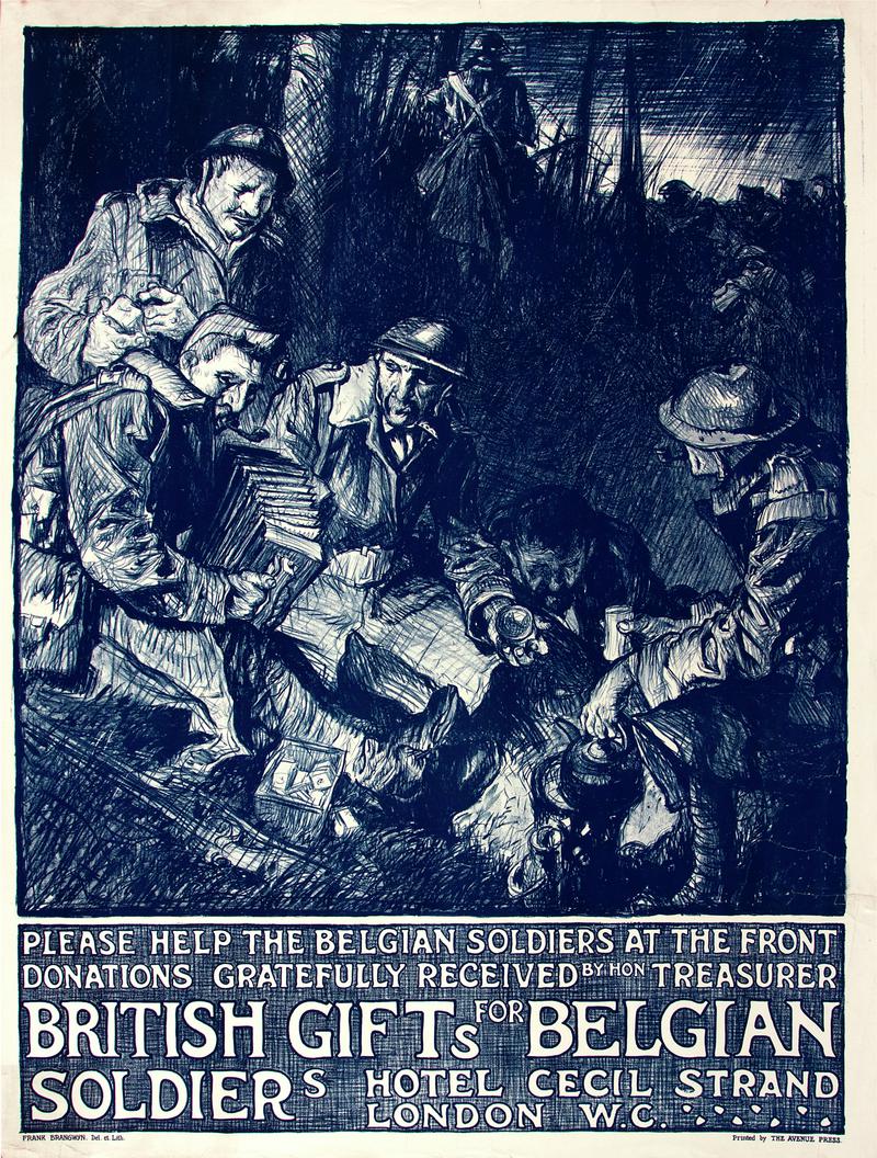 Please help the Belgium Soldiers at the Front