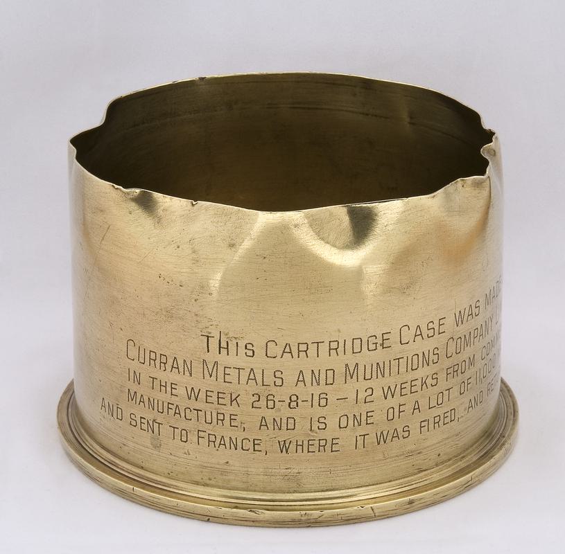 Commemorative cartridge case