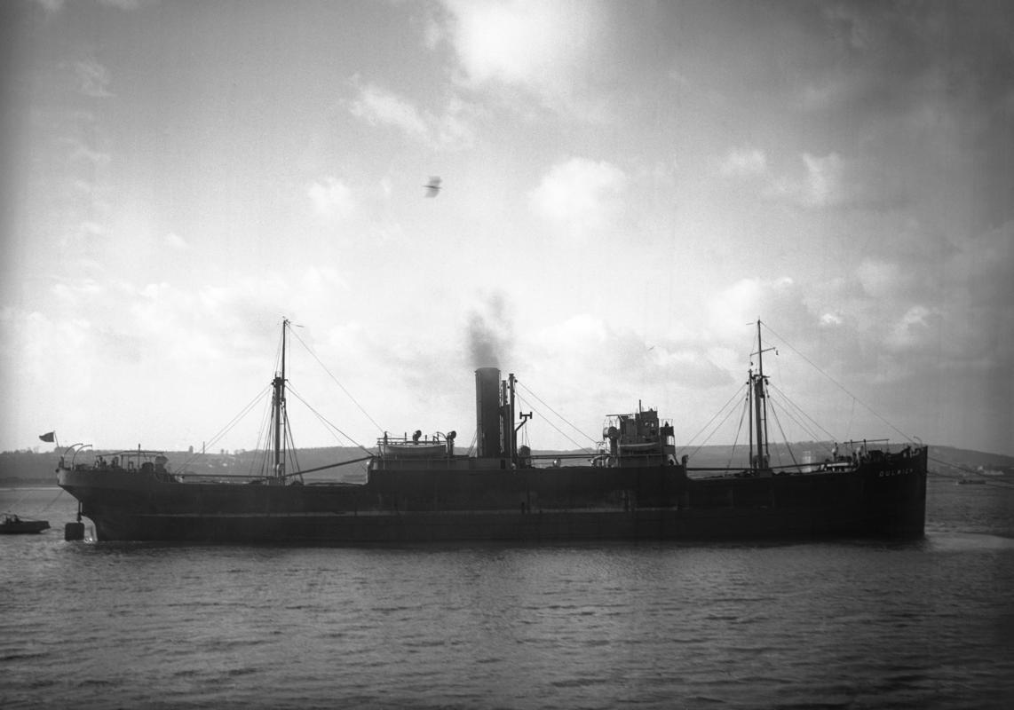 S.S. DULWICH, glass negative