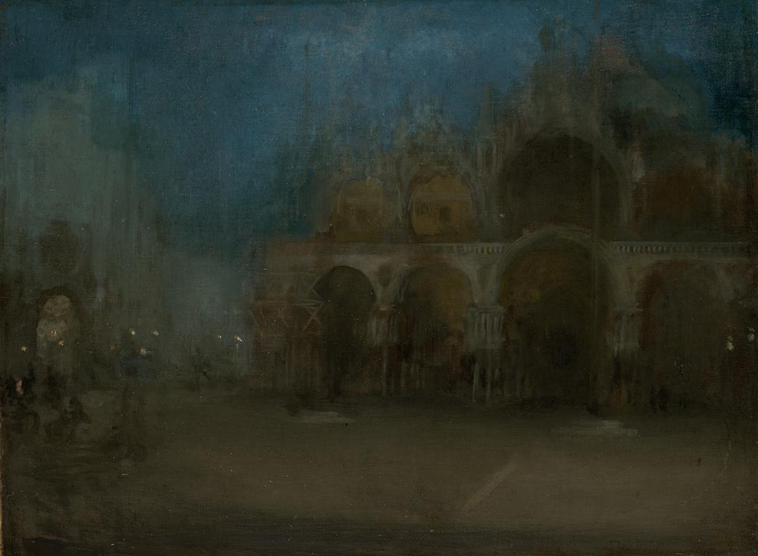 Nocturne:  blue and gold, St. Mark's, Venice