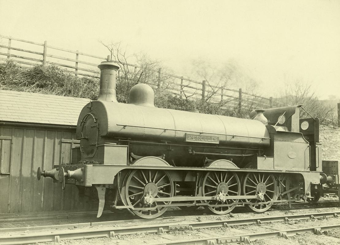 Brecon & Merthyr Railway locomotive, photograph