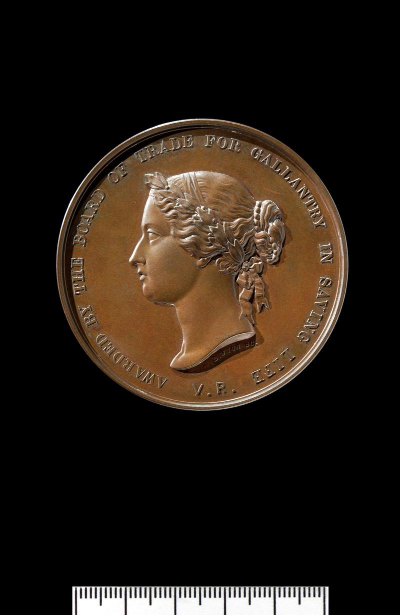 Sea Gallantry Medal, James English (obv.)