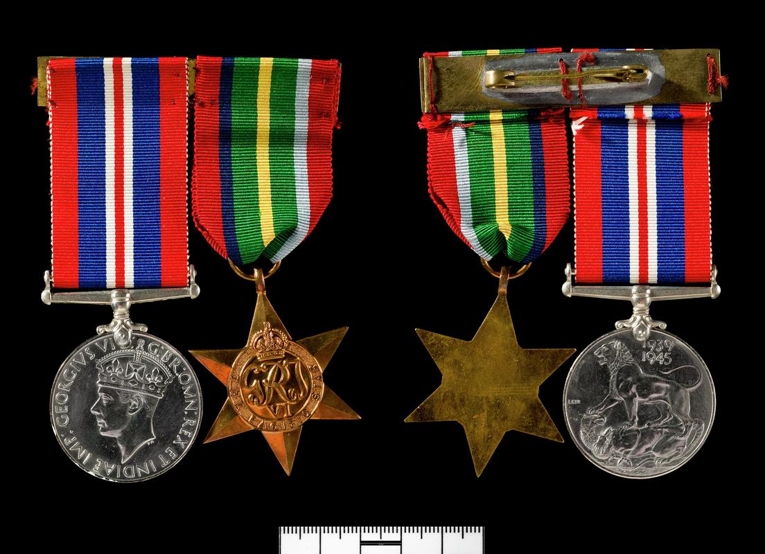 World War II service medal & Pacific Star
