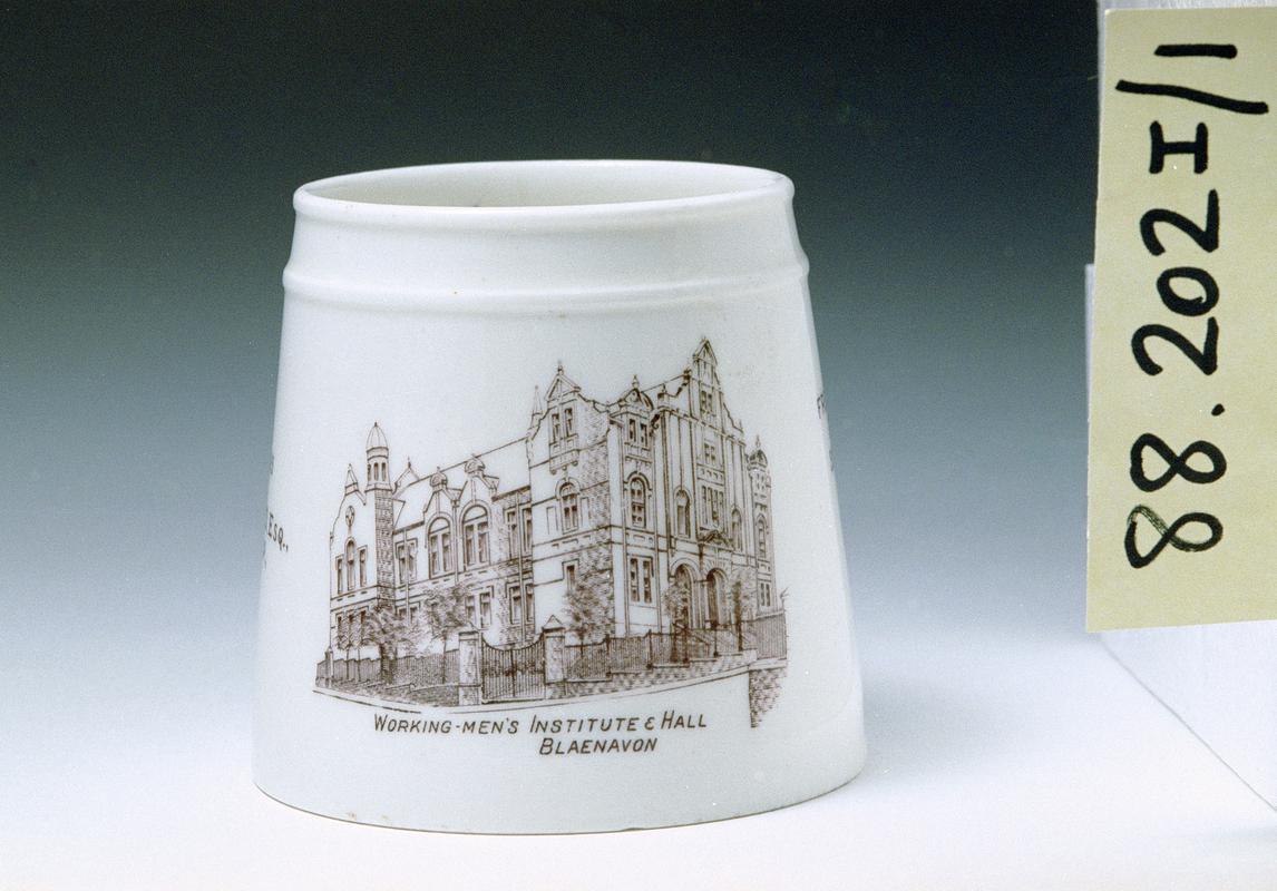 Blaenavon Workingmen's Institute and Hall, mug