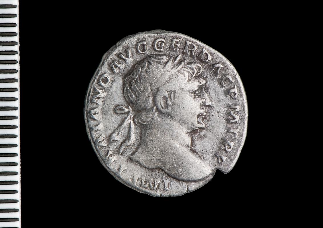 silver denarius (obv.)