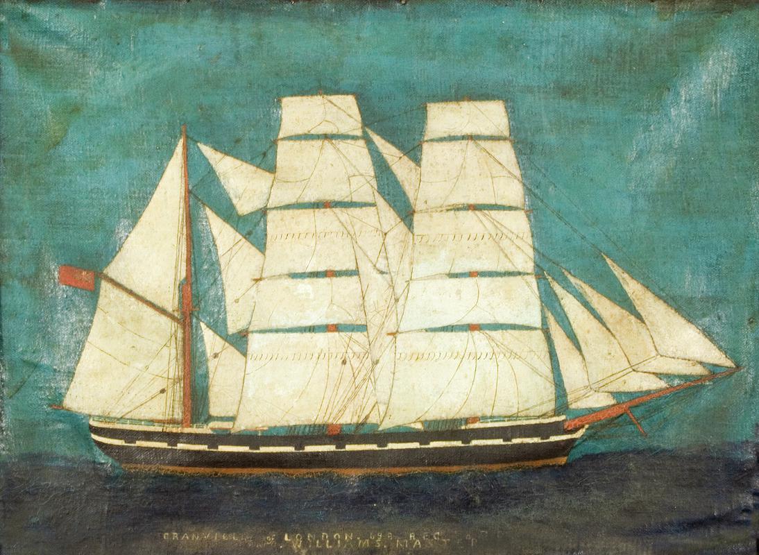 Painting - Barque - Granville