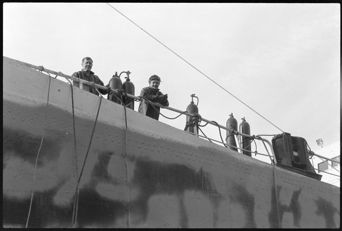 Cardiff Docks, negative