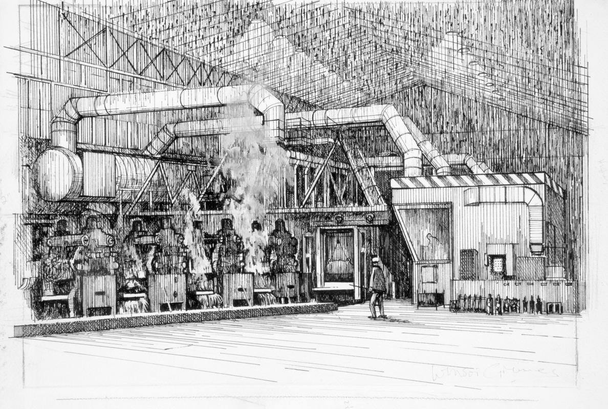 Drawing : ASW Tremorfa Works (Grimes) : Rod mill roughing stands