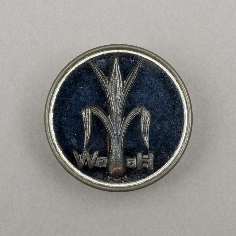 Cap badge, 1915 - 1919