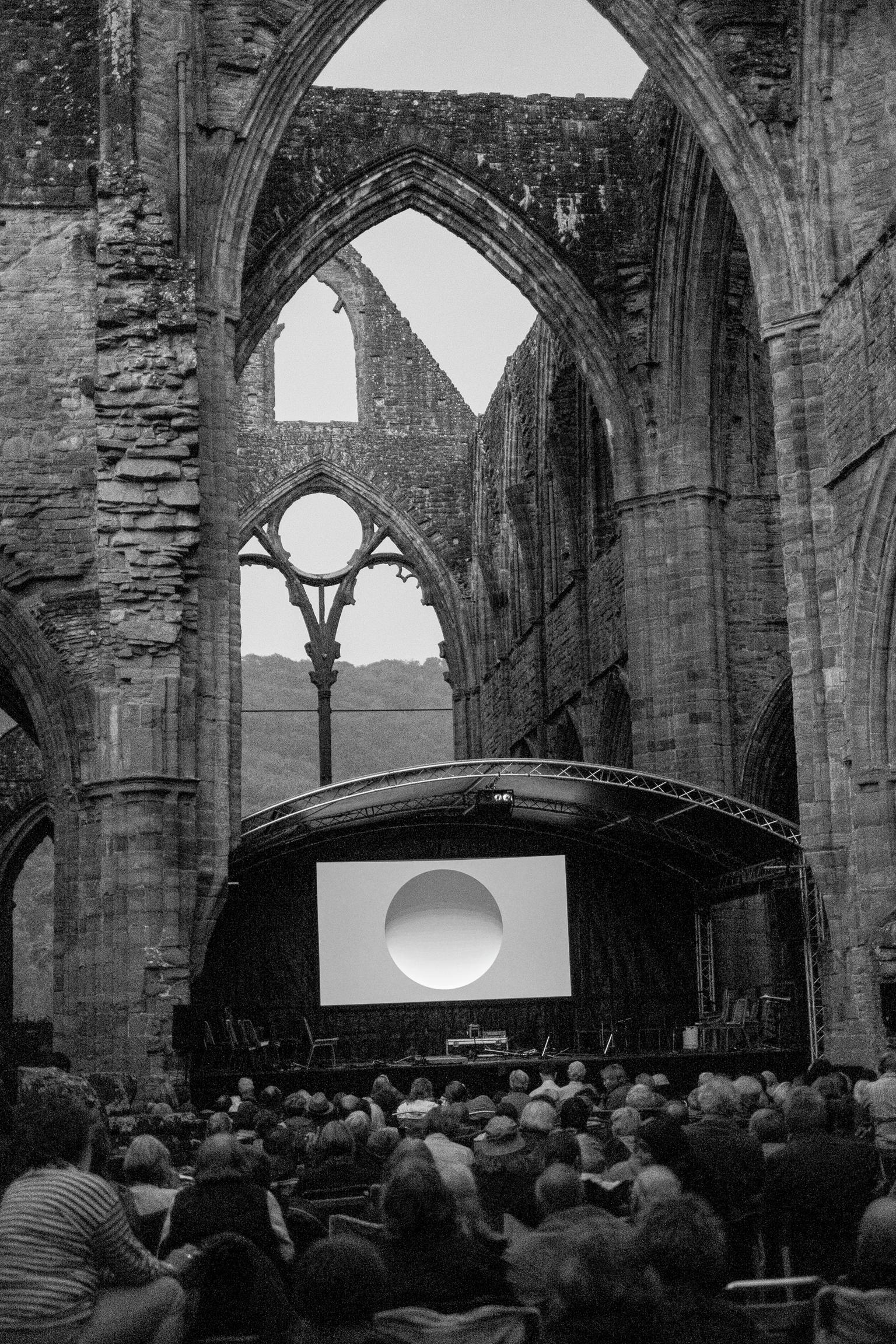 St Michael's Church. Sacred Site and Sound festival. Tintern Abbey, Wales
