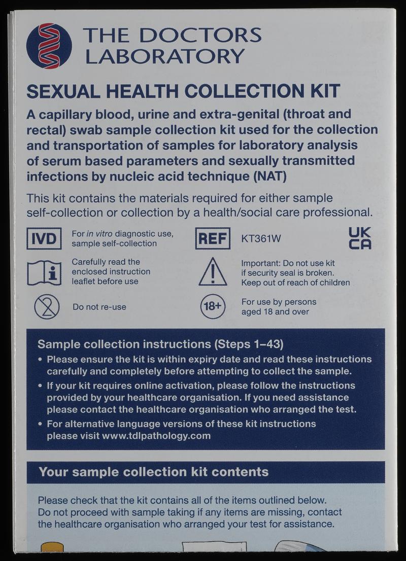 Instruction leaflet