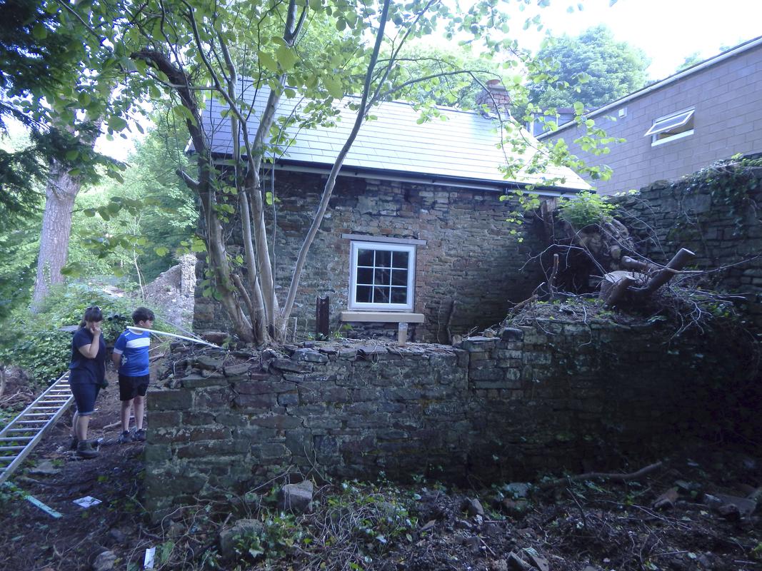 Stradey ironworks, photograph