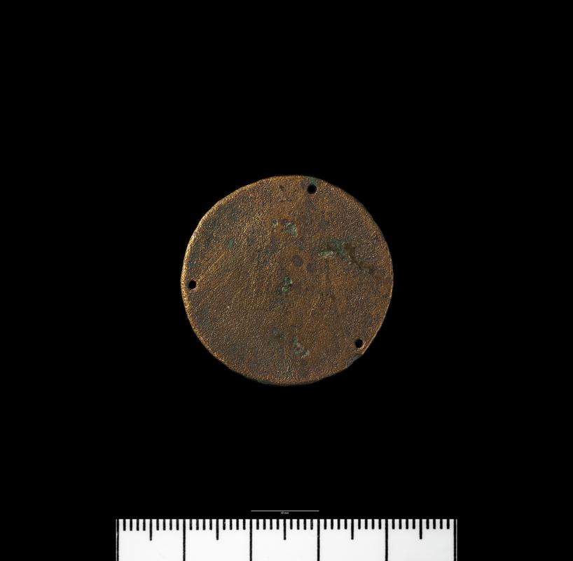 Roman copper alloy balance pan (possibly from a pharmaceutical balance)