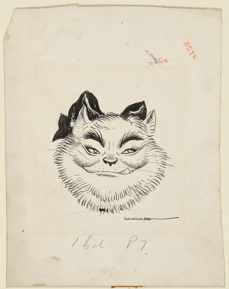 Aneurin Bevan (1897-1960) as the Cheshire Cat