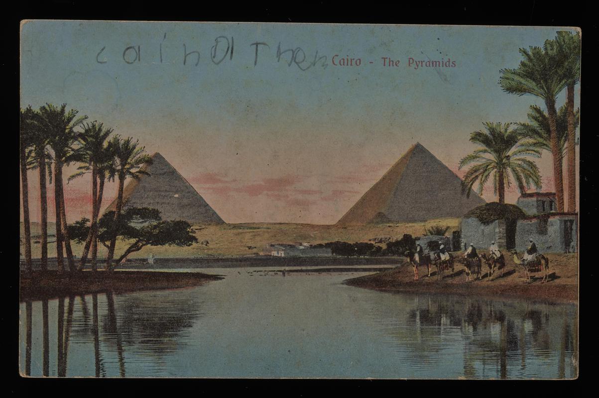 Cairo, postcard