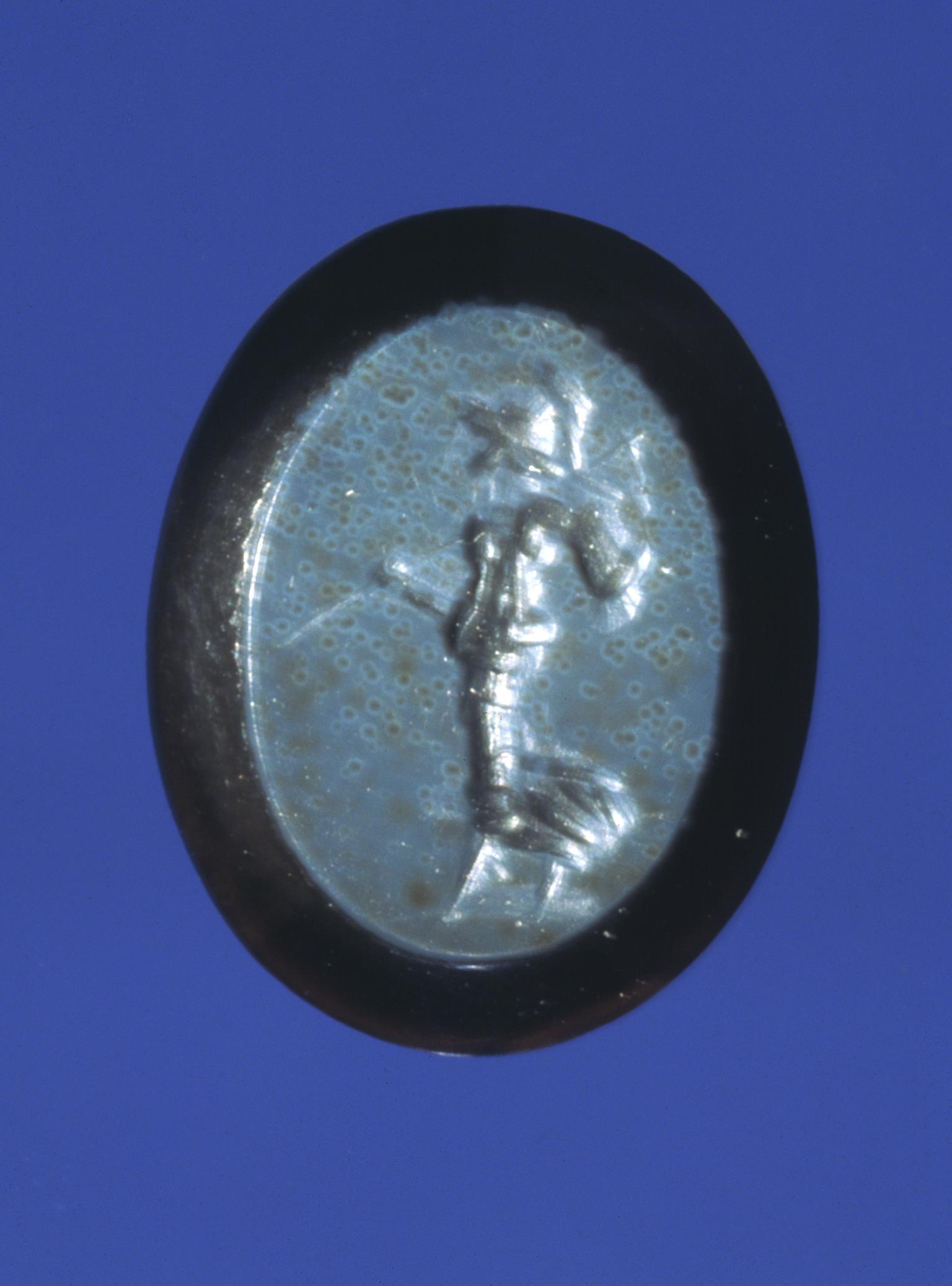 Roman intaglio (Minerva)