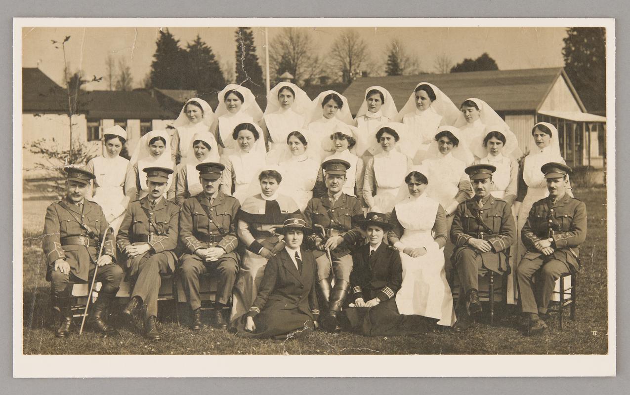 Staff at the Welsh Hospital, Netley, Southampton, 1914-1918