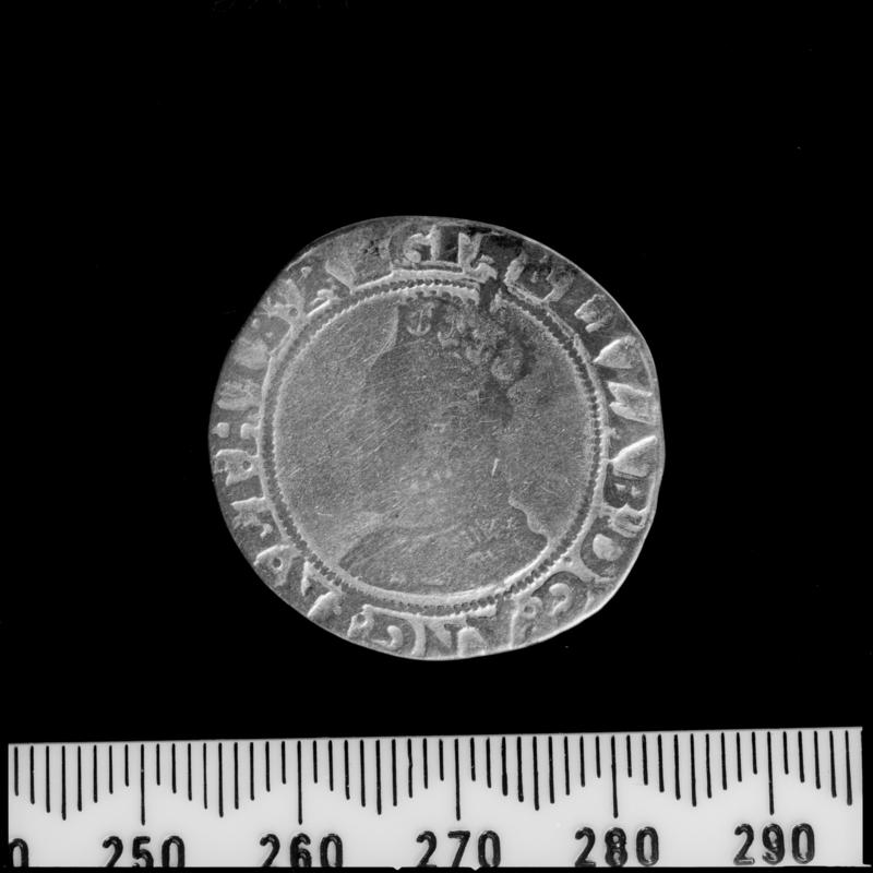 Tregwynt Hoard - Elizabeth I silver shilling