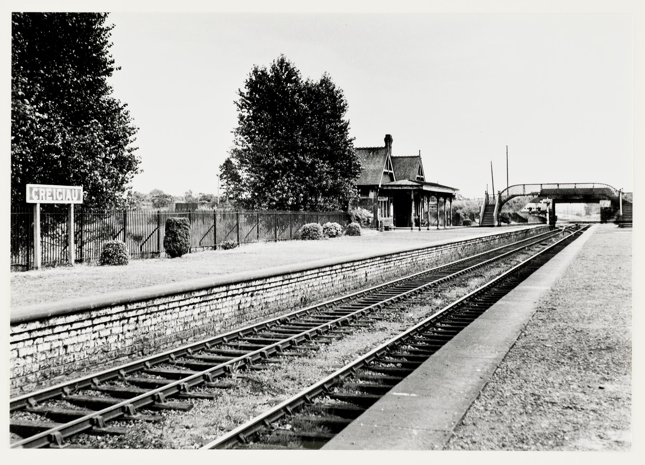 Creigiau railway station, photograph