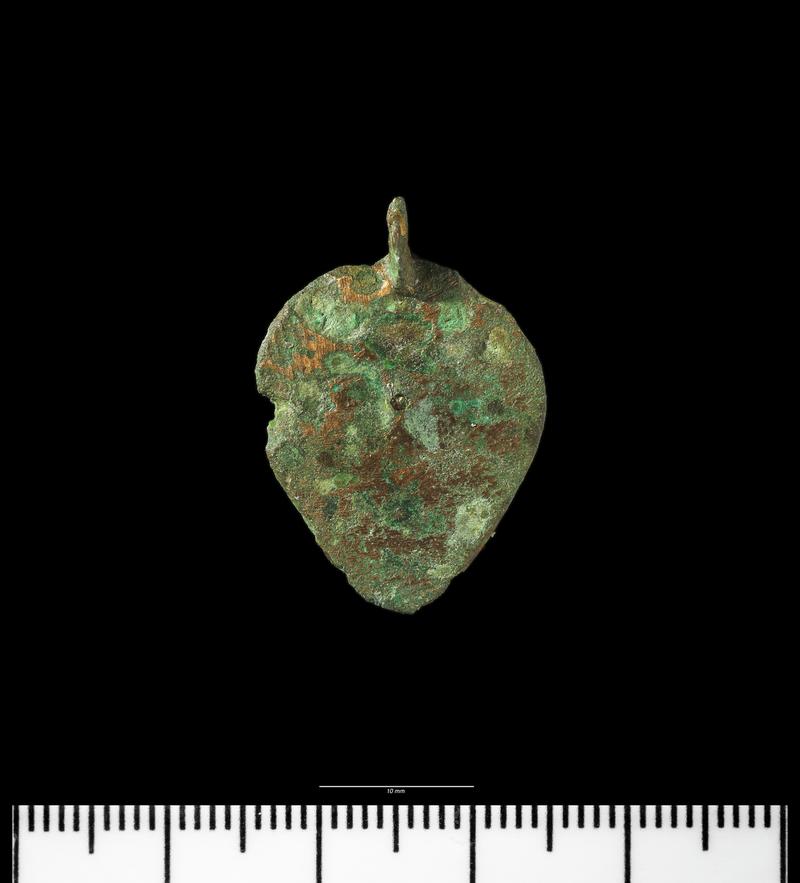 Roman copper alloy seal box lid