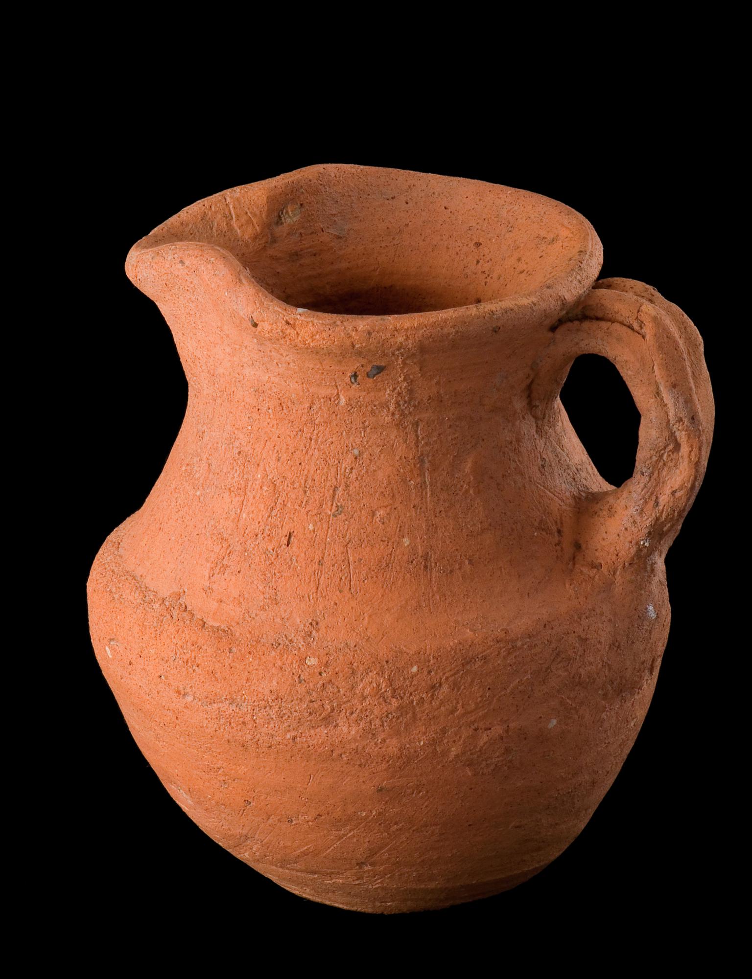 Roman pottery jug