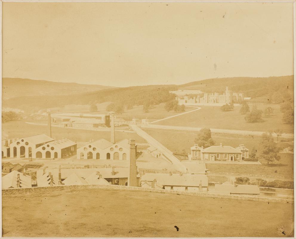 Cyfarthfa iron works, photograph