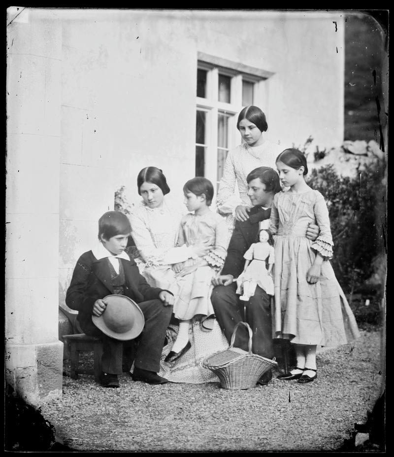 Llewelyn family birthday group, negative