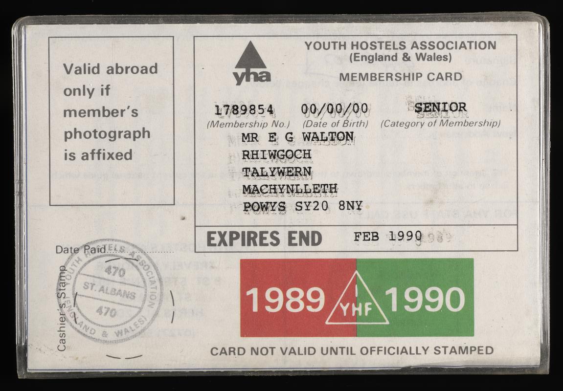 Membership card